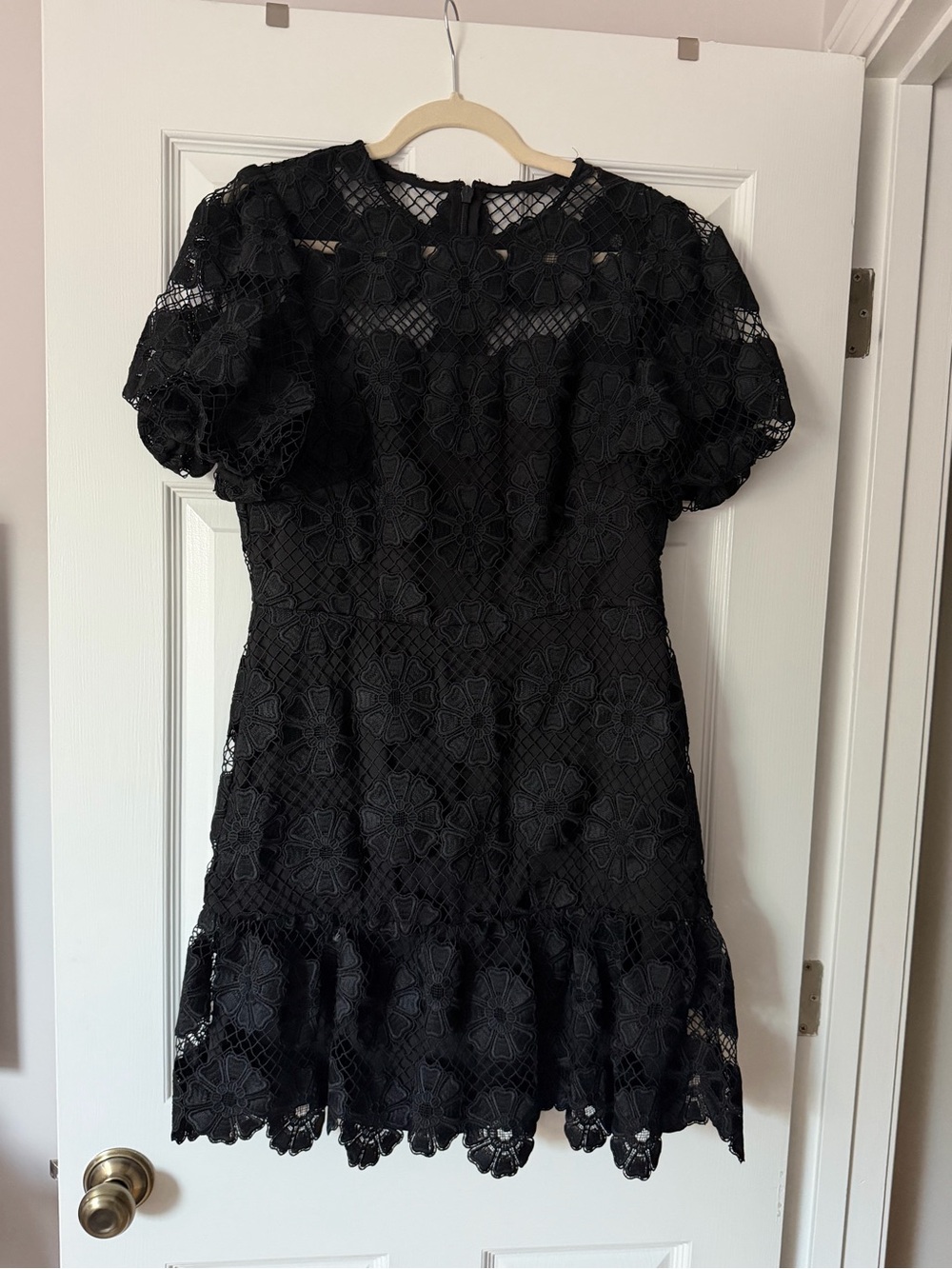 Milly Lace Floral mini dress